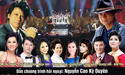 Che Linh hoi ngo Hoai Lam trong liveshow rieng tai Ha Noi